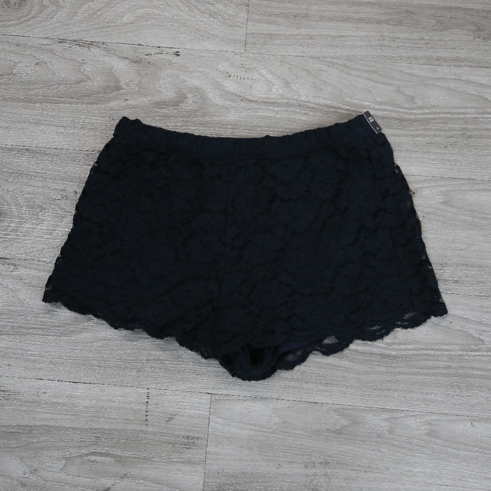 *Abercrombie & Fitch Blue Lace Shorts Size M